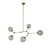 REPLICA BRANCHING BUBBLE CHANDELIER | 5 GLOBE HORIZONTAL