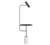 REPLICA PEDISTAL FLOOR LAMP