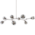 REPLICA BRANCHING BUBBLE CHANDELIER | 8 GLOBE HORIZONTAL