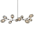 REPLICA BRANCHING BUBBLE CHANDELIER | 11 GLOBE HORIZONTAL