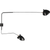 REPLICA SERGE MOUILLE WALL LIGHT | TWO-ARM