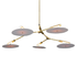 REPLICA BRANCHING DISC CHANDELIER | 5 LIGHTS