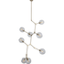 REPLICA BRANCHING BUBBLE CHANDELIER | 8 GLOBE VERTICAL