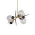 REPLICA BURST CHANDELIER | 5 LIGHTS